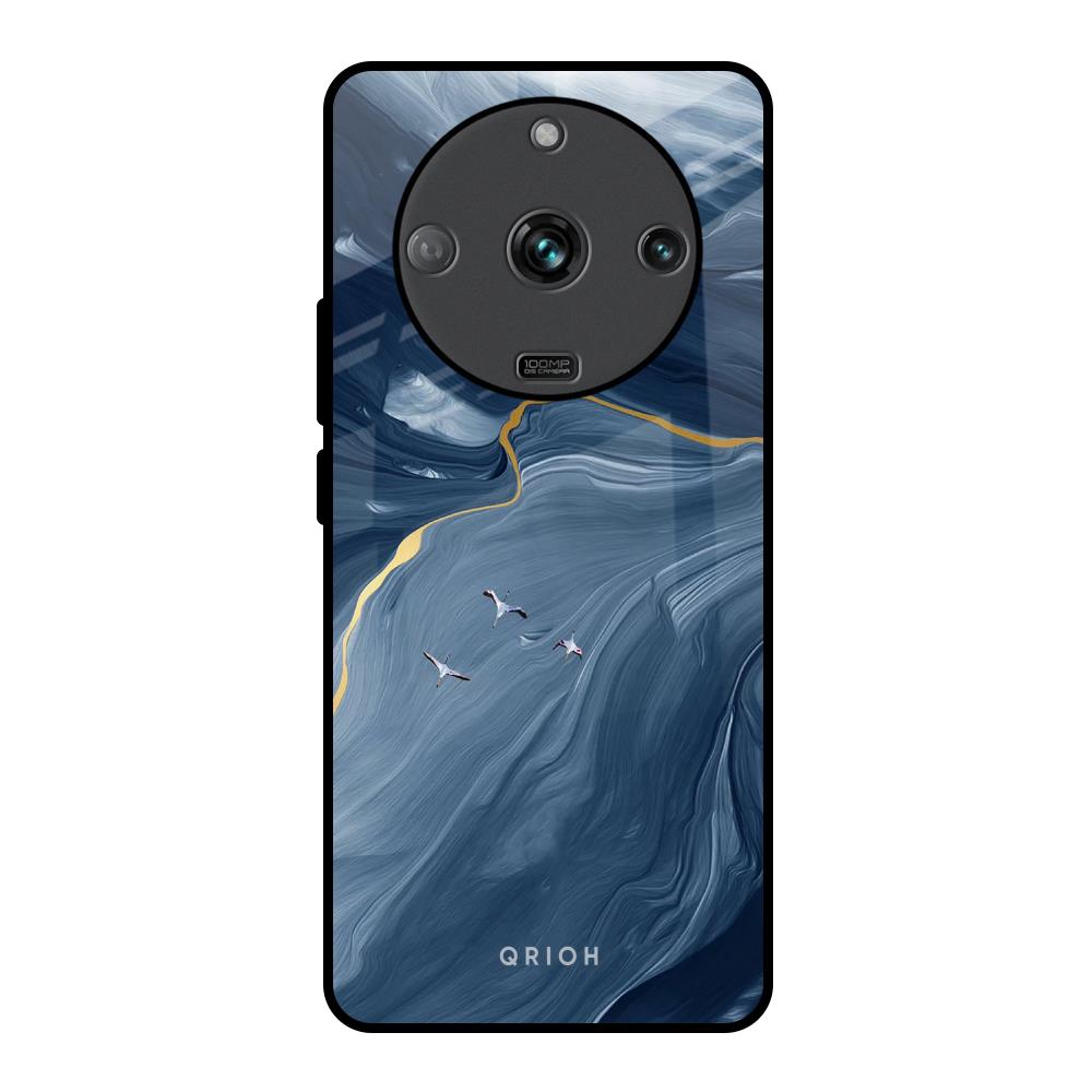 Deep Ocean Marble Realme Narzo 60 5G Glass Back Cover Online