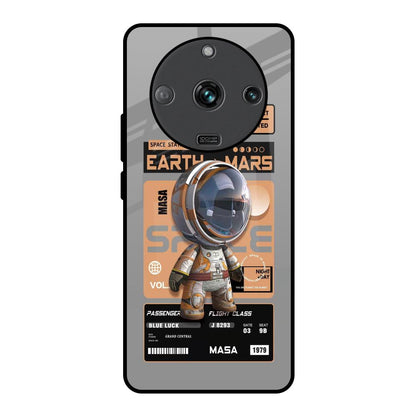 Space Ticket Realme Narzo 60 5G Glass Back Cover Online