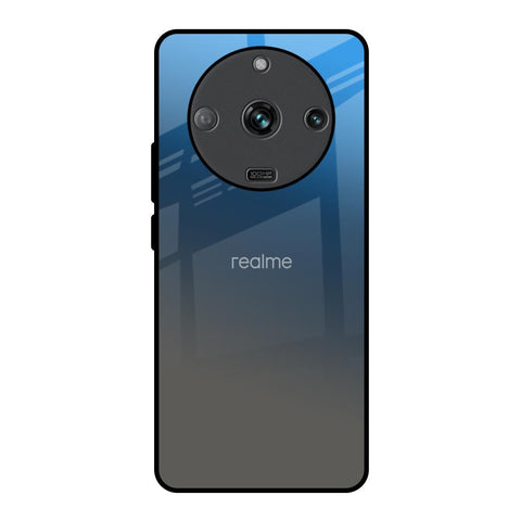 Blue Grey Ombre Realme Narzo 60 5G Glass Back Cover Online