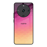 Geometric Pink Diamond Realme Narzo 60 5G Glass Back Cover Online