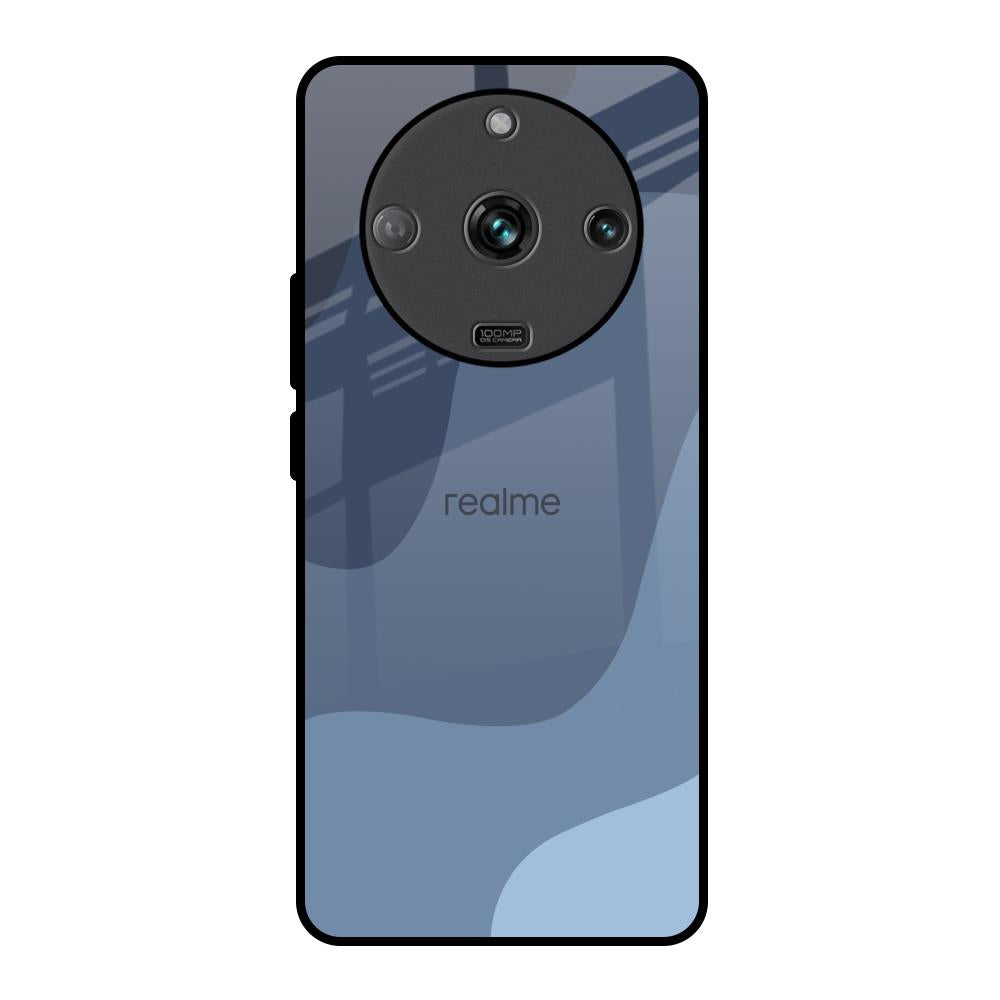 Navy Blue Ombre Realme Narzo 60 5G Glass Back Cover Online