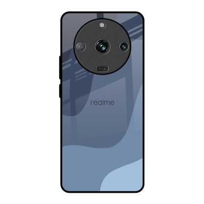 Navy Blue Ombre Realme Narzo 60 5G Glass Back Cover Online