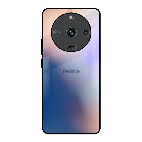 Blue Mauve Gradient Realme Narzo 60 5G Glass Back Cover Online