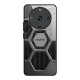 Hexagon Style Realme Narzo 60 5G Glass Back Cover Online