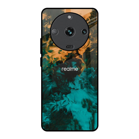 Watercolor Wave Realme Narzo 60 5G Glass Back Cover Online