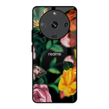 Flowers & Butterfly Realme Narzo 60 5G Glass Back Cover Online