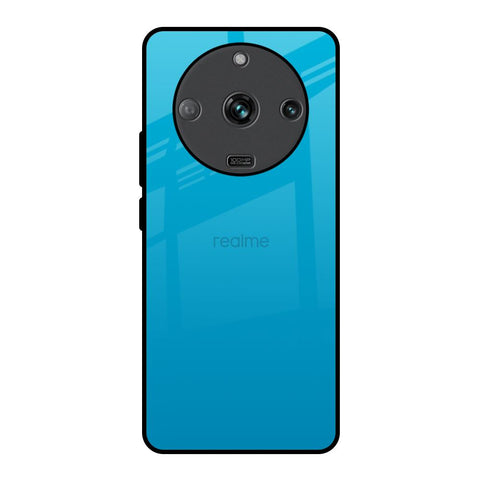 Blue Aqua Realme Narzo 60 5G Glass Back Cover Online
