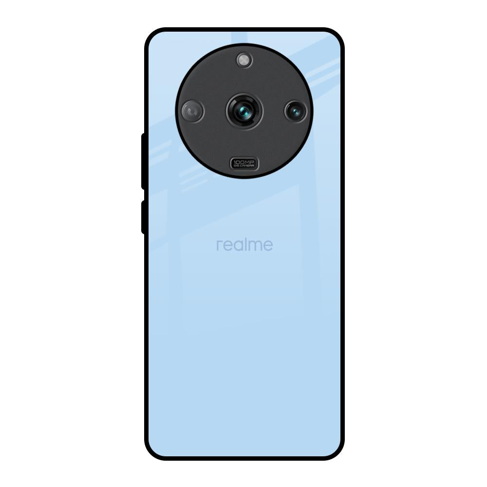 Pastel Sky Blue Realme Narzo 60 5G Glass Back Cover Online