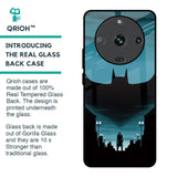 Cyan Bat Glass Case for Realme Narzo 60 5G