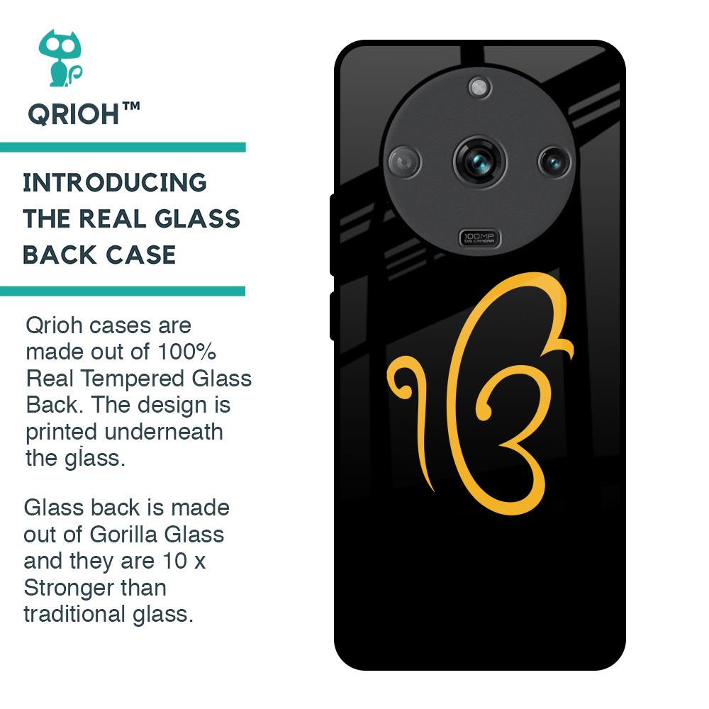 Luxury Fashion Initial Glass Case for Realme Narzo 60 5G