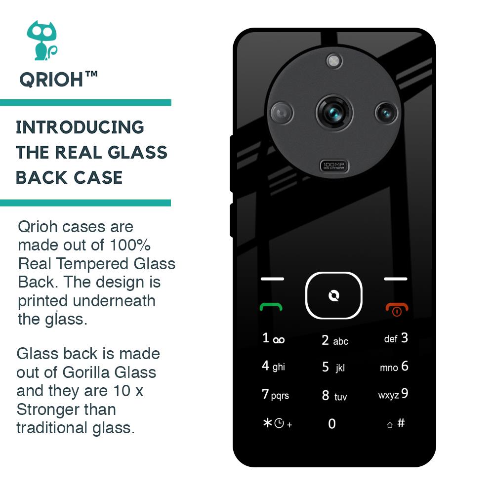 Classic Keypad Pattern Glass Case for Realme Narzo 60 5G