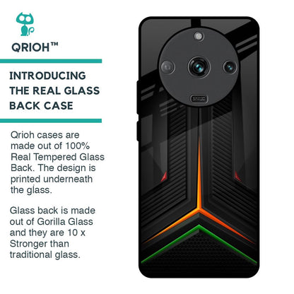 Modern Ultra Chevron Glass Case for Realme Narzo 60 5G
