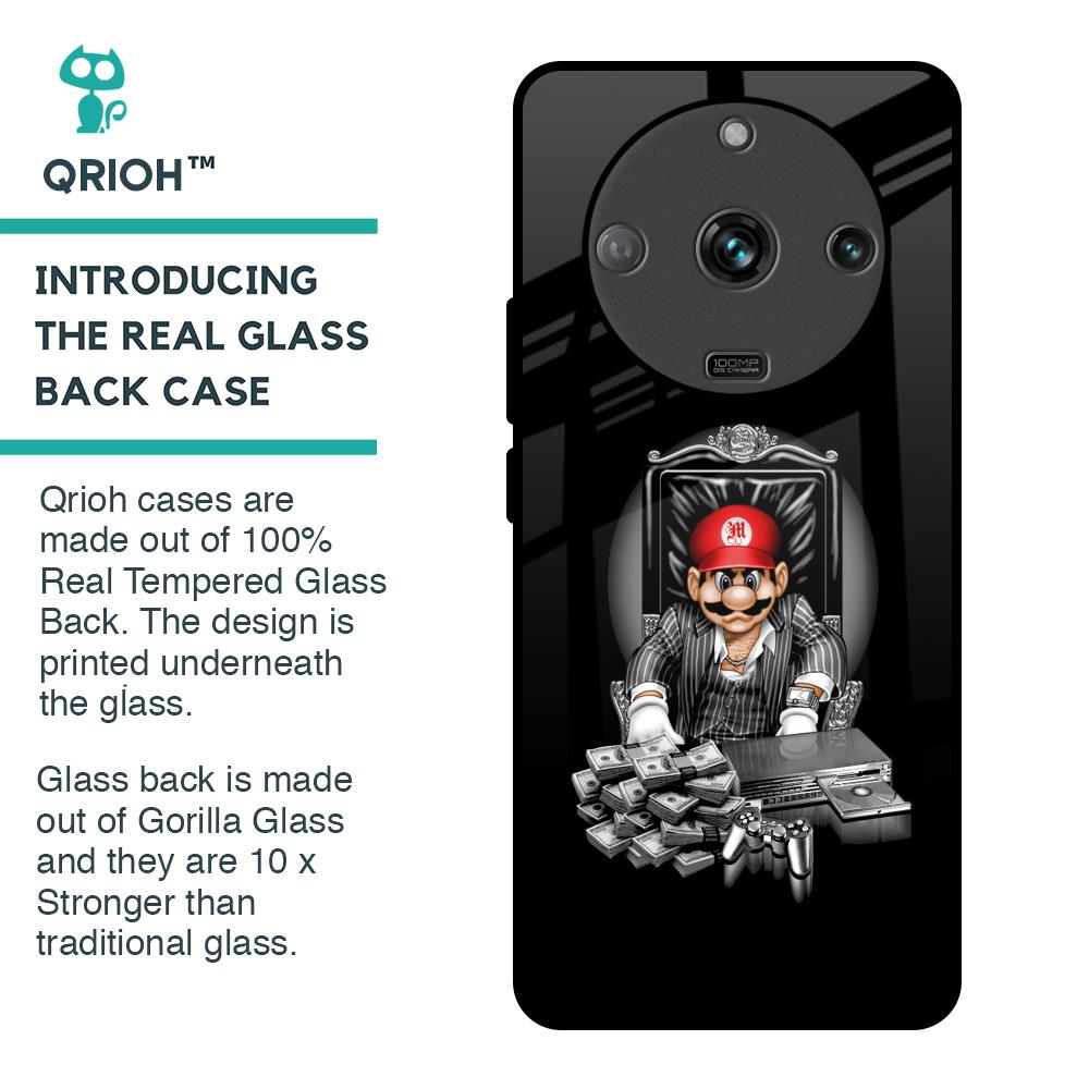 Dark Secret Glass Case for Realme Narzo 60 5G