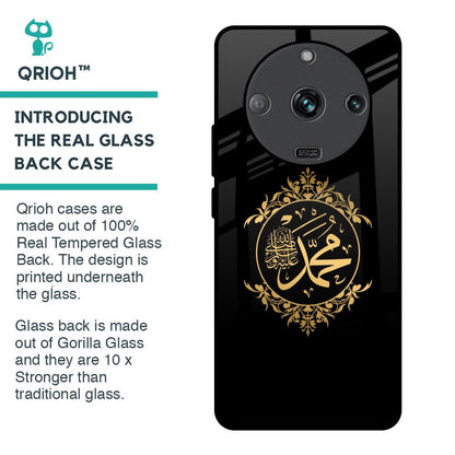Islamic Calligraphy Glass Case for Realme Narzo 60 5G