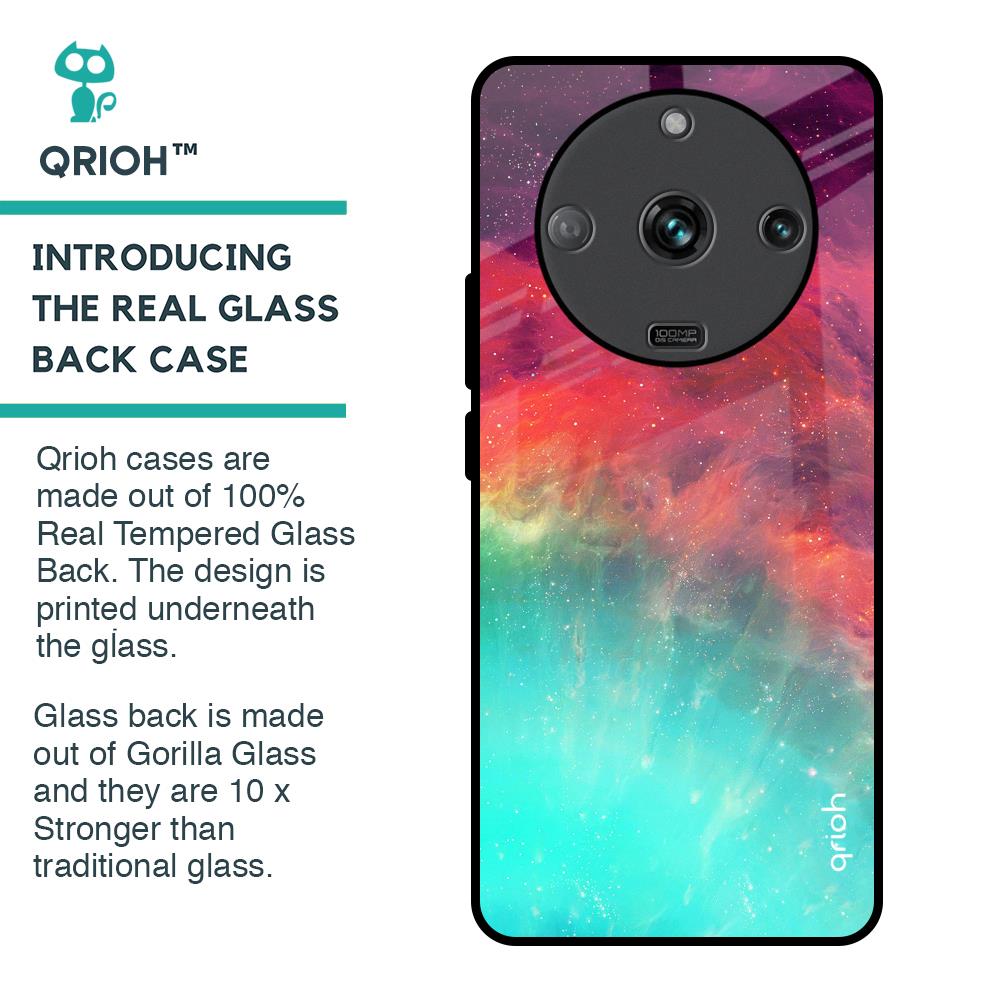 Colorful Aura Glass Case for Realme Narzo 60 5G