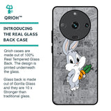 Cute Baby Bunny Glass Case for Realme Narzo 60 5G