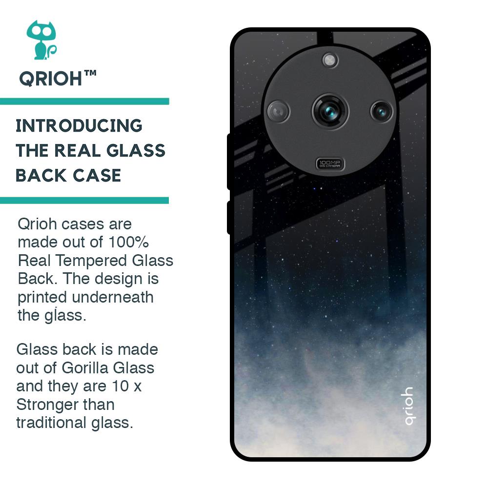 Black Aura Glass Case for Realme Narzo 60 5G
