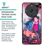 Radha Krishna Art Glass Case for Realme Narzo 60 5G