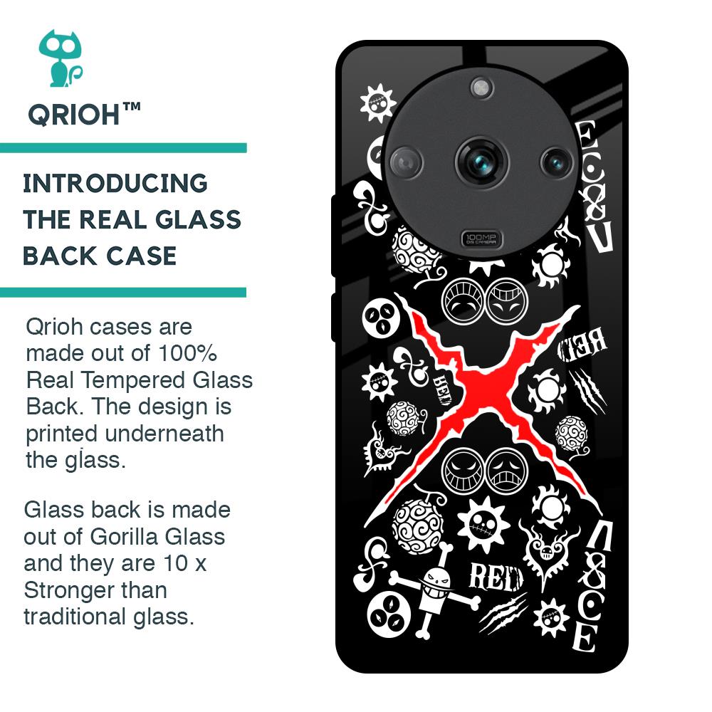 Red Zone Glass Case for Realme Narzo 60 5G