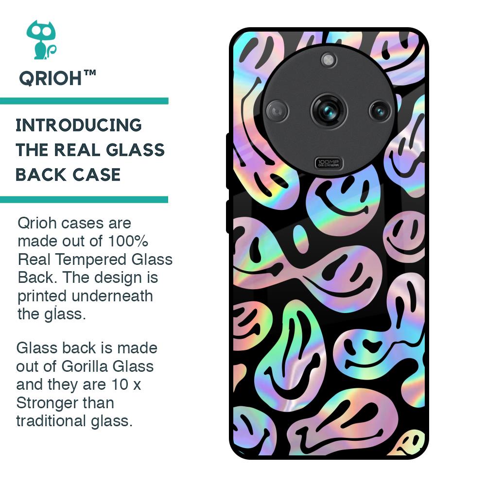 Acid Smile Glass Case for Realme Narzo 60 5G
