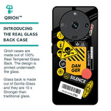 Danger Signs Glass Case for Realme Narzo 60 5G