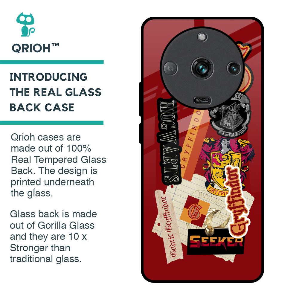 Gryffindor Glass Case for Realme Narzo 60 5G