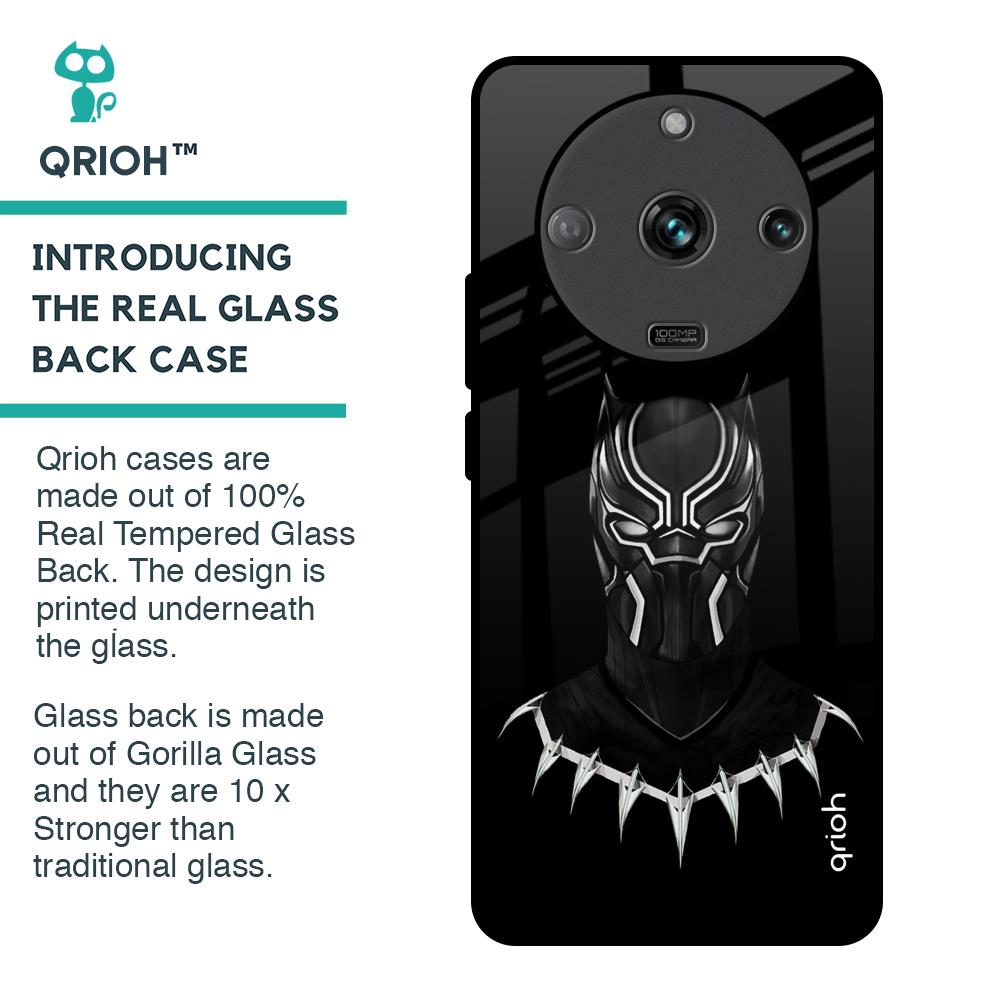 Dark Superhero Glass Case for Realme Narzo 60 5G