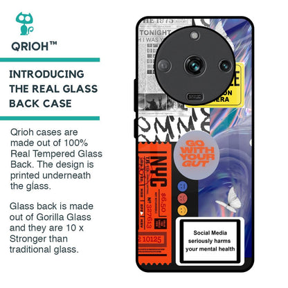 Smile for Camera Glass Case for Realme Narzo 60 5G