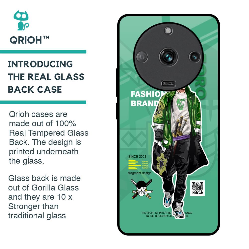 Zoro Bape Glass Case for Realme Narzo 60 5G