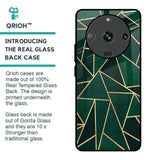 Abstract Green Glass Case For Realme Narzo 60 5G