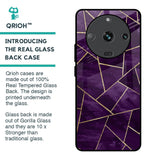 Geometric Purple Glass Case For Realme Narzo 60 5G