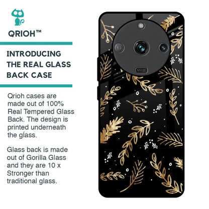 Autumn Leaves Glass Case for Realme Narzo 60 5G