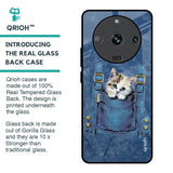 Kitty In Pocket Glass Case For Realme Narzo 60 5G