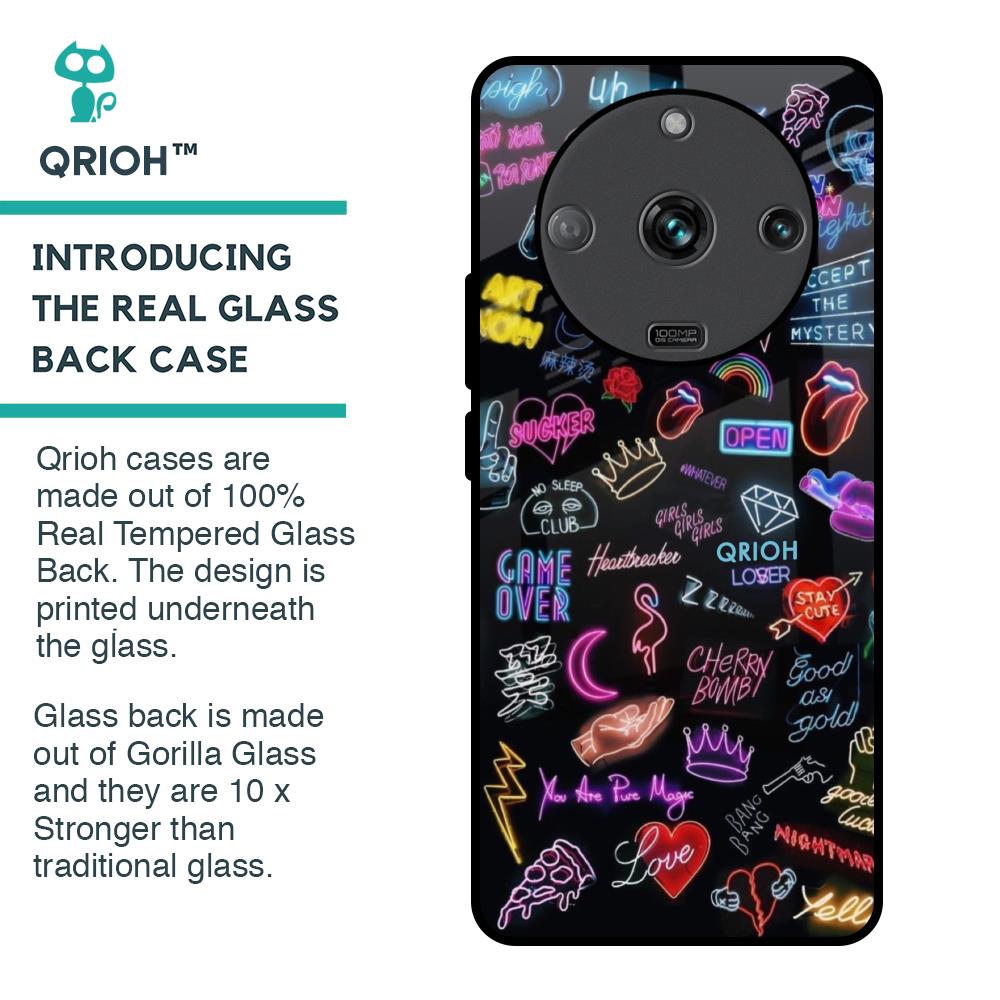 Accept The Mystery Glass Case for Realme Narzo 60 5G
