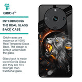Aggressive Lion Glass Case for Realme Narzo 60 5G
