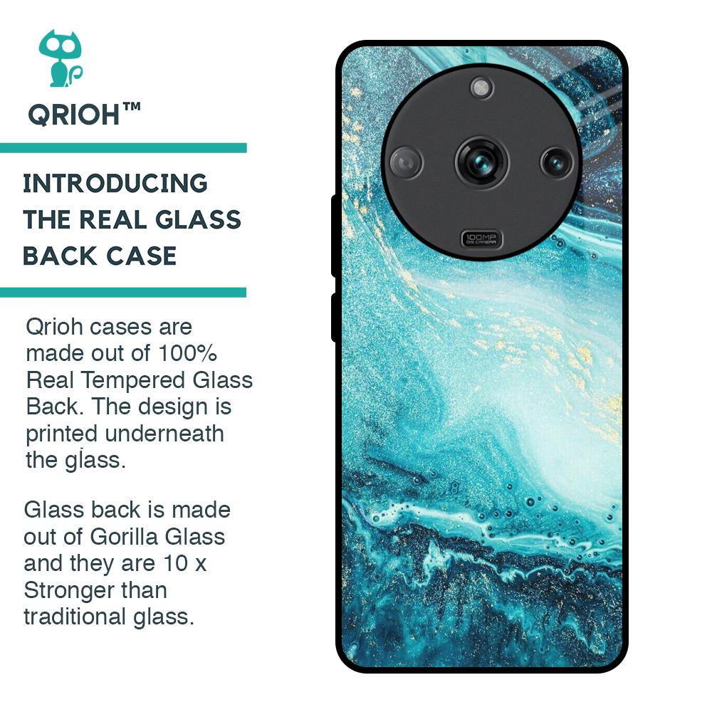 Sea Water Glass Case for Realme Narzo 60 5G