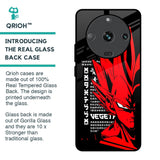Red Vegeta Glass Case for Realme Narzo 60 5G