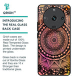 Floral Mandala Glass Case for Realme Narzo 60 5G