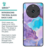Alcohol ink Marble Glass Case for Realme Narzo 60 5G