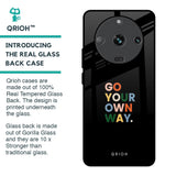 Go Your Own Way Glass Case for Realme Narzo 60 5G