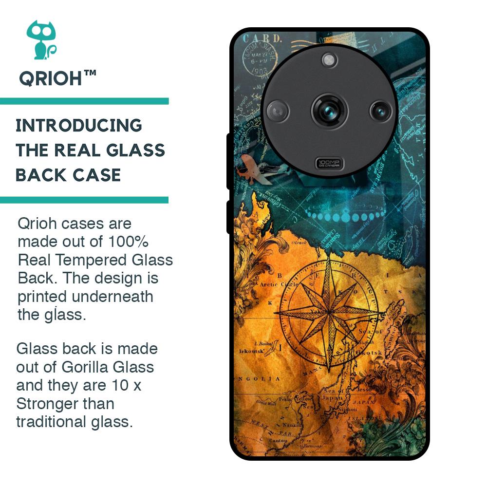 Architecture Map Glass Case for Realme Narzo 60 5G