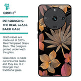 Lines Pattern Flowers Glass Case for Realme Narzo 60 5G