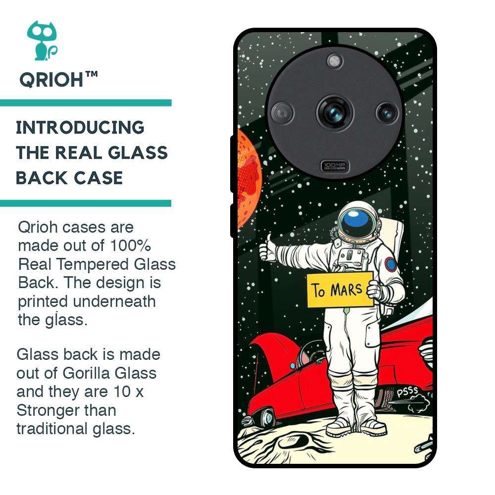 Astronaut on Mars Glass Case for Realme Narzo 60 5G