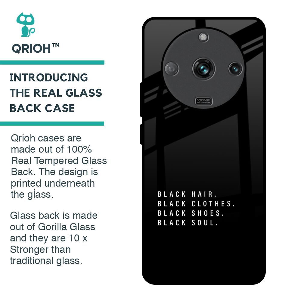 Black Soul Glass Case for Realme Narzo 60 5G
