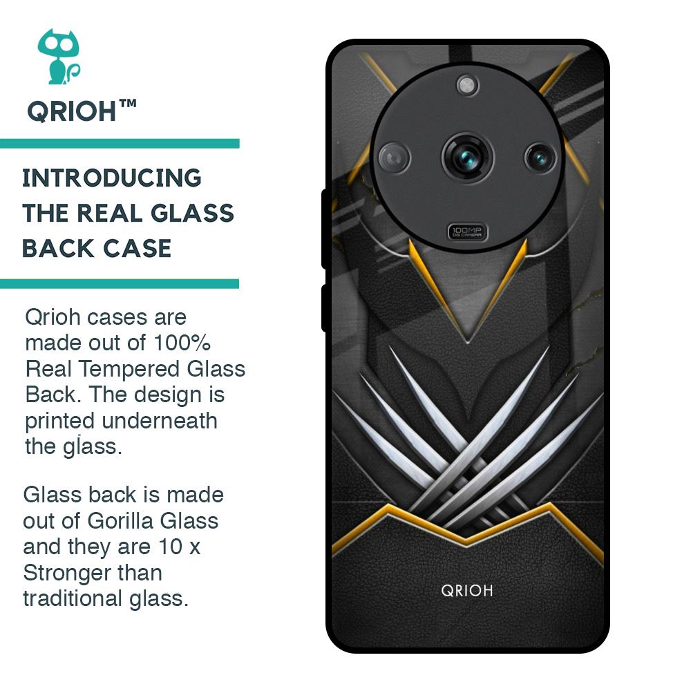 Black Warrior Glass Case for Realme Narzo 60 5G