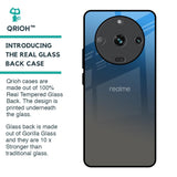 Blue Grey Ombre Glass Case for Realme Narzo 60 5G