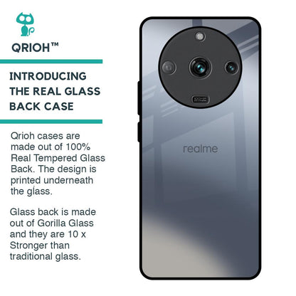 Space Grey Gradient Glass Case for Realme Narzo 60 5G