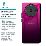 Purple Ombre Pattern Glass Case for Realme Narzo 60 5G