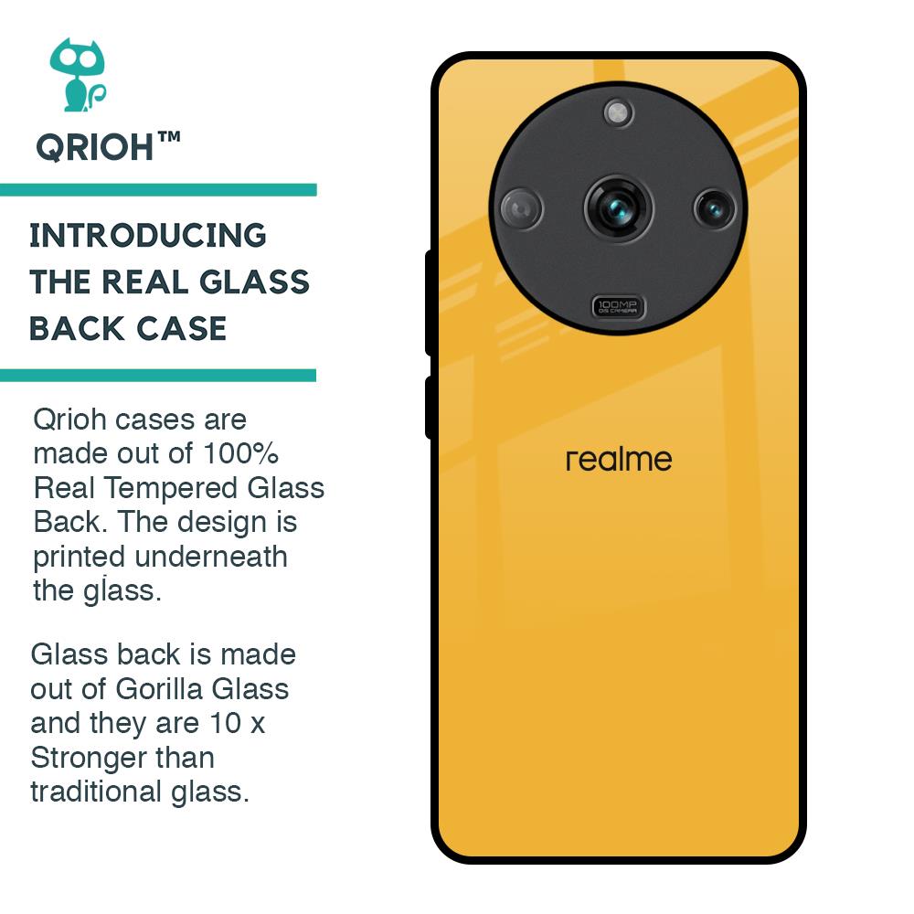 Fluorescent Yellow Glass case for Realme Narzo 60 5G