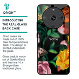 Flowers & Butterfly Glass Case for Realme Narzo 60 5G